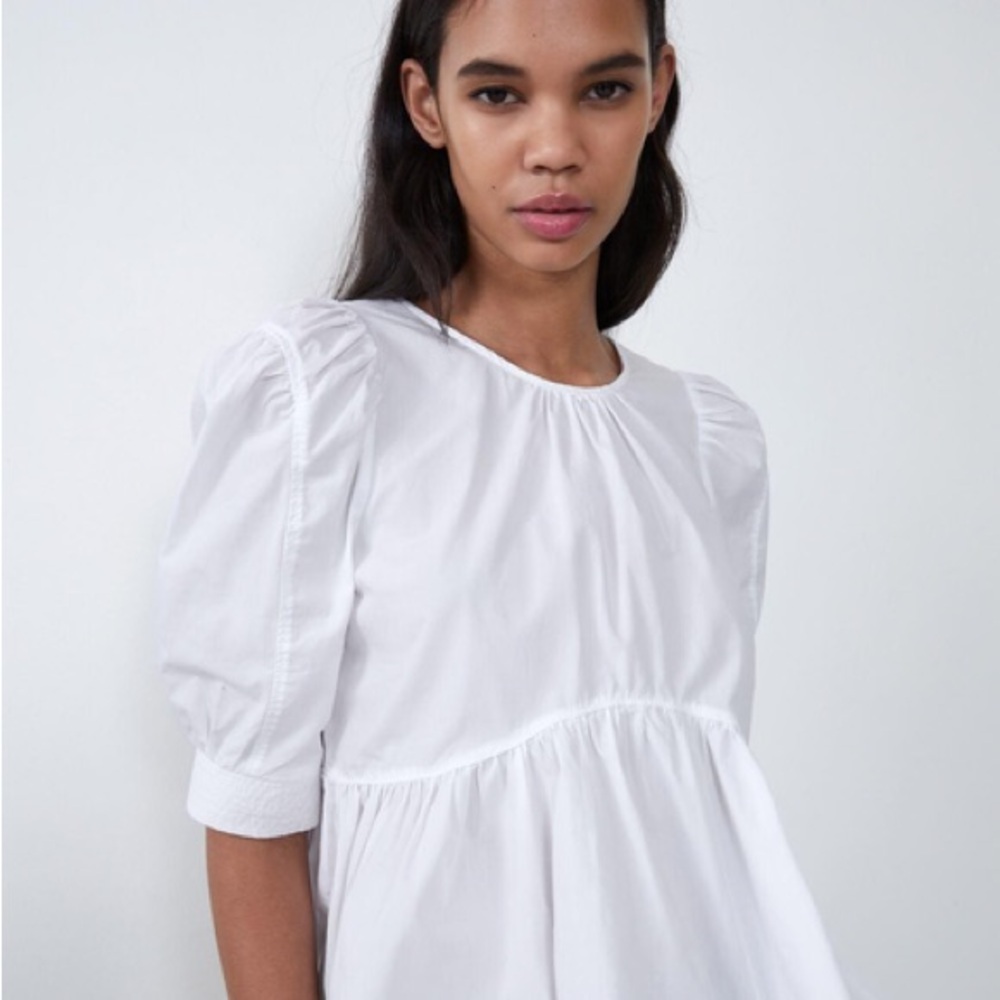 Zara White Blouse for Women